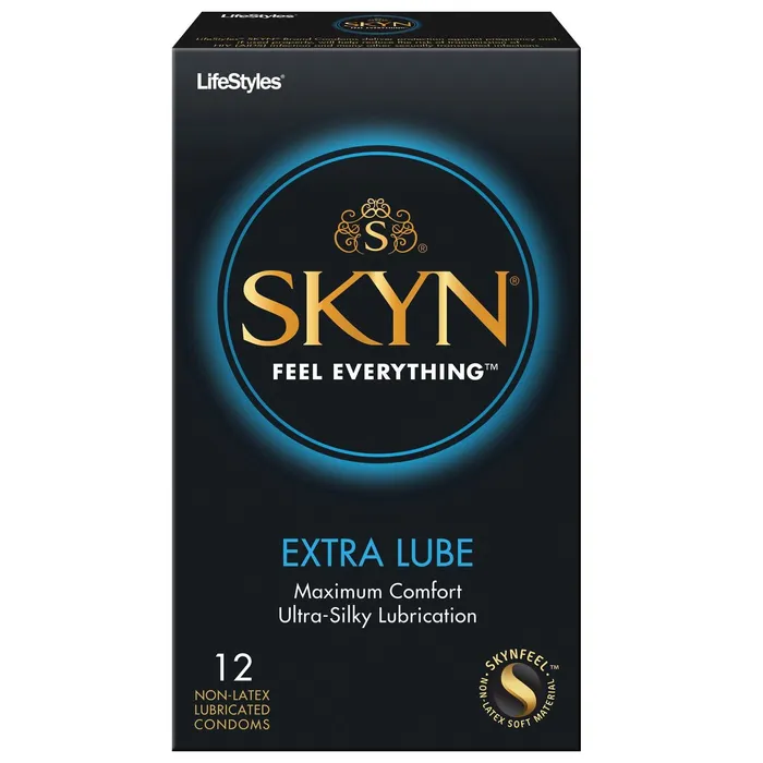 LifeStyles Lifestyles SKYN Extra Lubricated Condoms Box of 12 Male Sex Toys