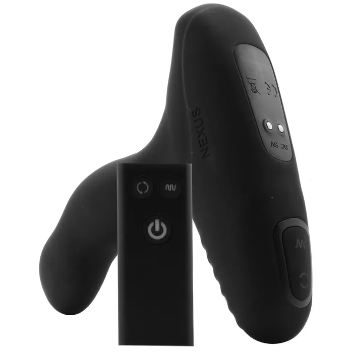 Anal Revo Stealth Rotating Remote Prostate Massager in Black Nexus Anal Revo Stealth Rotating Remote Prostate Massager in Black Nexus