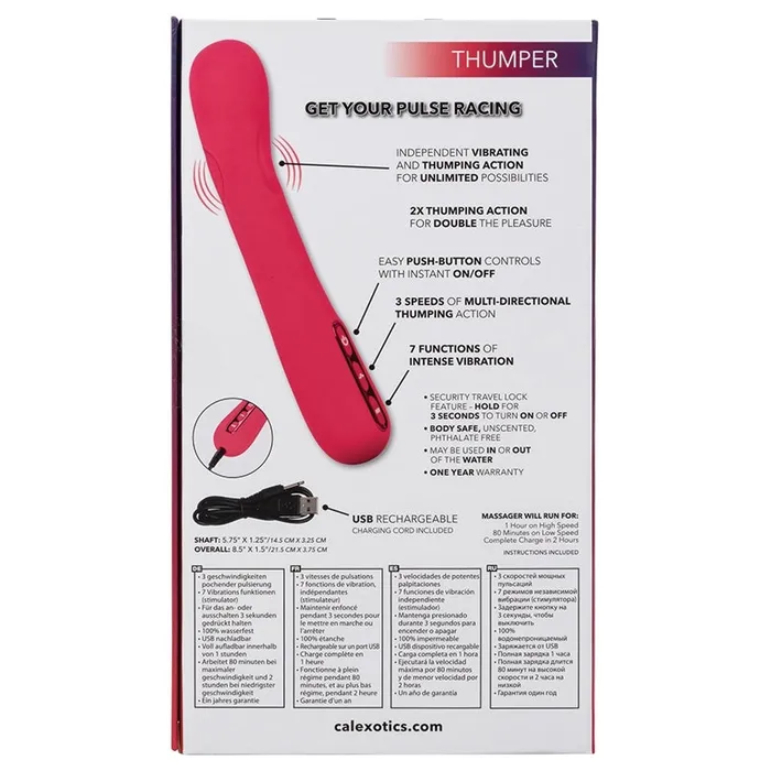Cal Exotics Vibrators Throb Thumper Cal Exotics Vibrators Throb Thumper