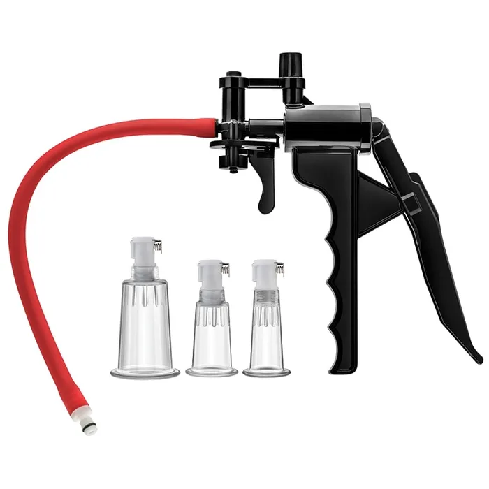 Temptasia Clitoris and Nipple Enhancement Pump System BLUSH Male Sex Toys