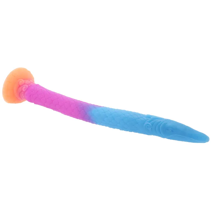 XR Brands Dildos Creature Cocks Makara Glow in the Dark Snake Dildo