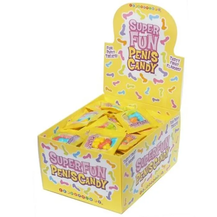 Little Genie Male Sex Toys Super Fun Penis Candy 100 Piece pop Display 3g Bags Little Genie Male Sex Toys Super Fun Penis Candy 100 Piece pop Display 3g Bags