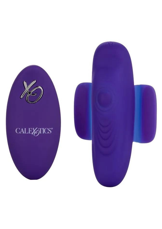 Female Sex Toys Calexotics LockNPlay Silicone Rechargeable Panty Vibe Remote Controlled Vibes