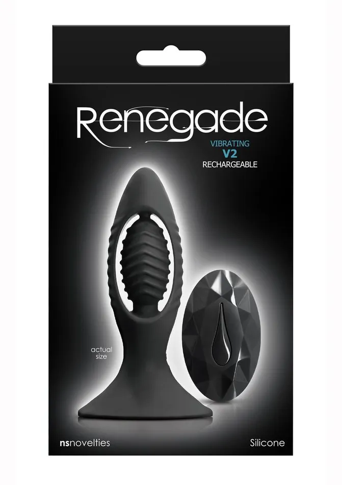 Male Sex Toys Renegade Renegade V2 Silicone Rechargeable Anal Plug with Remote Control Male Sex Toys Renegade Renegade V2 Silicone Rechargeable Anal Plug with Remote Control