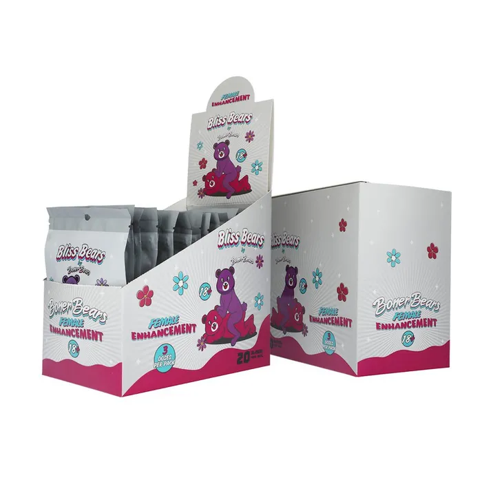 Anal Boner Bear Gummy Female Display of 20 Boner Bears Anal Boner Bear Gummy Female Display of 20 Boner Bears