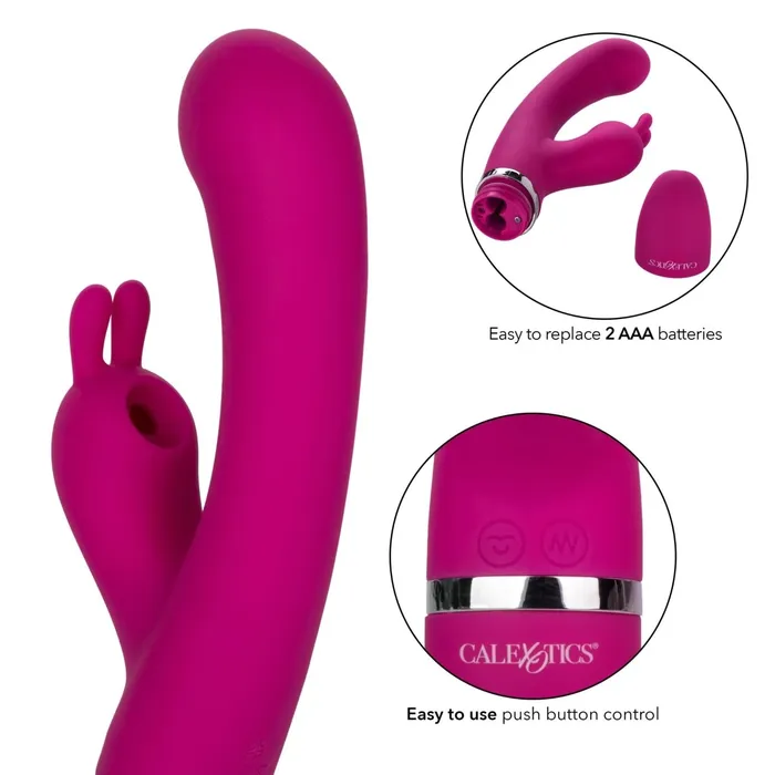 CalExotics Vibrators Foreplay Frenzy Bunny Kisser CalExotics Vibrators Foreplay Frenzy Bunny Kisser