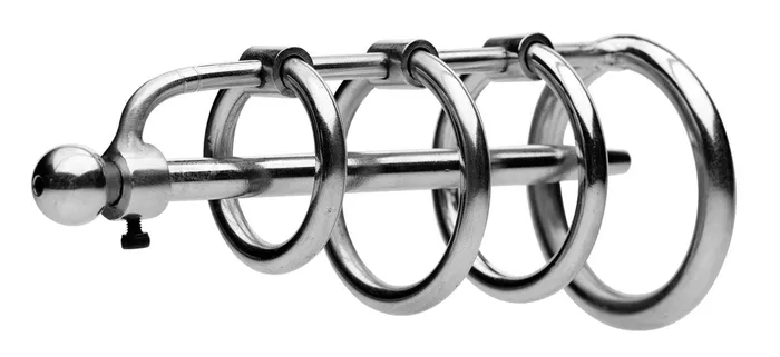 XR Brands Master Series Male Sex Toys Master Series Gates of Hell With Urethral Plug XR Brands Master Series Male Sex Toys Master Series Gates of Hell With Urethral Plug