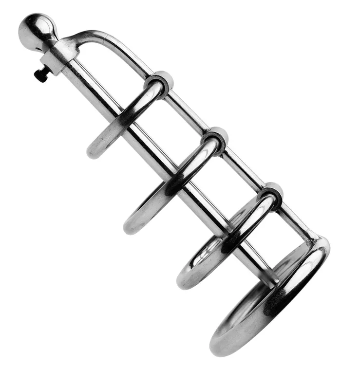 XR Brands Master Series Male Sex Toys Master Series Gates of Hell With Urethral Plug XR Brands Master Series Male Sex Toys Master Series Gates of Hell With Urethral Plug