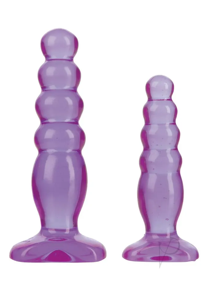 Crystal Jellies Crystal Jellies Anal Trainer Kit Purple Anal Crystal Jellies Crystal Jellies Anal Trainer Kit Purple Anal